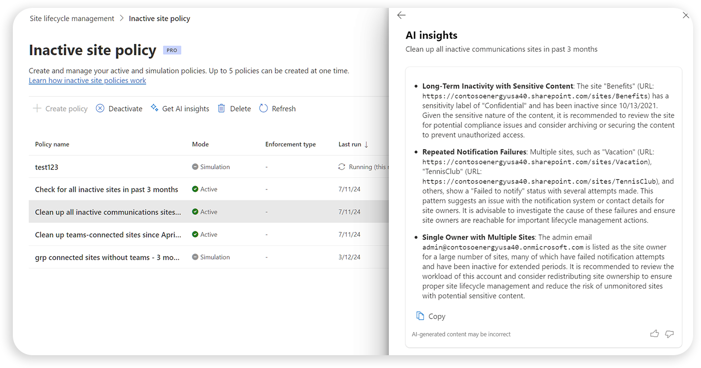 AI Insights Preview